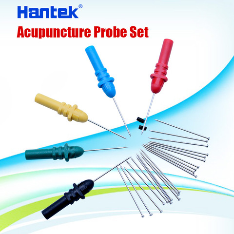 Hantek HT307 oscilloscope Back Pinning Probes/Needle/ Piercing Probes Set(Set of 5,Assorted Colors) automotive  logic analyzer ► Photo 1/4