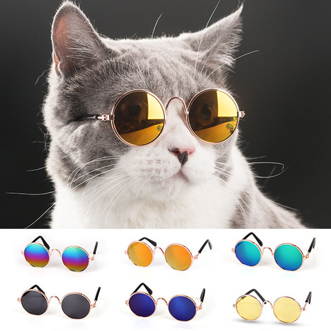1pc Lovely Pet Cat Glasses Small Dog Glasses Pet Products for Little Dog Cat Eye-Wear Dog Sunglasses Photos Pet Accessories ► Photo 1/6