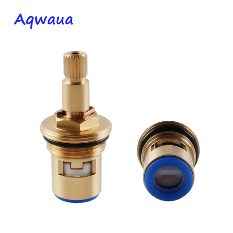 Aqwaua Ceramic Disc Faucet Cartridge Spout High Standard Brass Replacement Part for Water Mixer Tap Inner Valve Core Quarter ► Photo 1/6
