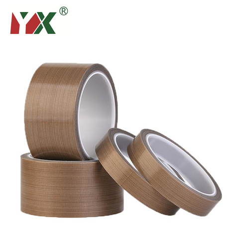 YX PTFE 300 Degree Brown Insulation Vacuum Sealing Machine Insulation High Temperature Heat-Resistant Adhesive Tape ► Photo 1/6