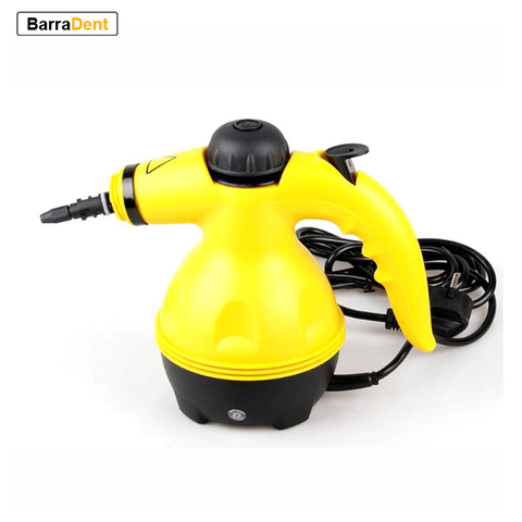 High Temperature Multi Purpose Hand Hold Steam Cleaner With 9 Pieces Accessories for Stain Removal Carpets Curtains Car Seats ► Photo 1/6