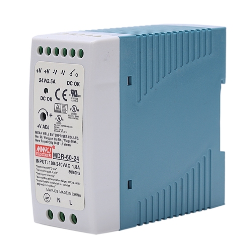 MDR-60 24V 60W Din Rail power supply ac-dc driver voltage regulator power suply 110V 220V ► Photo 1/6