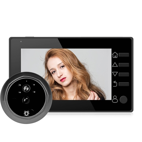 HD Digital Door Peephole Camera 4.3
