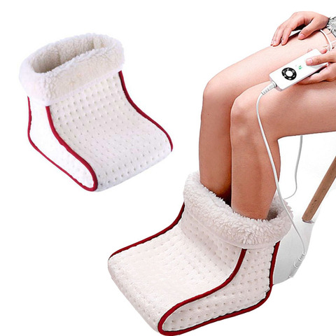 Cosy Heated Electric Warm Foot Warmer Washable Heat 5 Modes Heat Settings Warmer Cushion Thermal Foot Warmer Massager Relax ► Photo 1/6