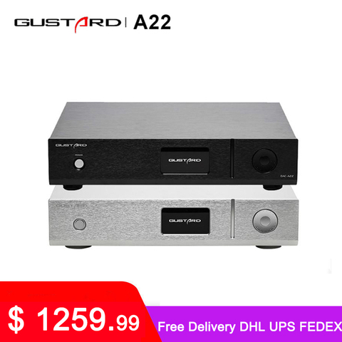 GUSTARD MQA DAC-A22 DAC X16 MQA X26 PRO 2022NEW Flagship Balanced Decoder DAC Dual AK4499 XMOS Solution Native Balanced Decoder ► Photo 1/5