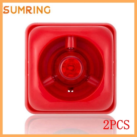 Sirena Alarma 12v Wired Strobe 24V Signal Warning Light Flash Siren Lamp Highlight Alarm Lamp for Alarm Security Home ► Photo 1/6