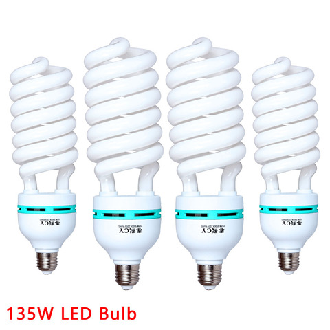 135W LED Lighting Bulbs Photography Video Light Lamp Light Bulb Daylight E27 Socket For Softbox Photo Video Studio ► Photo 1/6