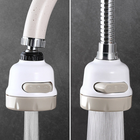 3 Modes Aerator Faucet Water Saving Filter High Pressure Spray Nozzle 360 Degree Rotate Flexible Aerator Diffuser ► Photo 1/6