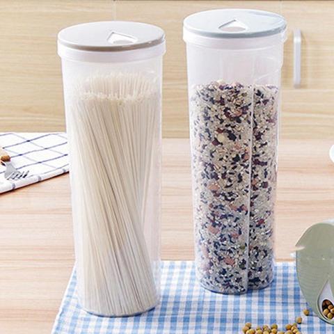 Food Storage Box Sealed Containers Leakproof Storage Box Crisper for Cereal Spaghetti Noodle Pasta Grain ► Photo 1/6