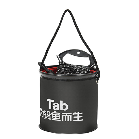 Folding live Fishing Bucket EVA Thickening Fish Bucket Portable