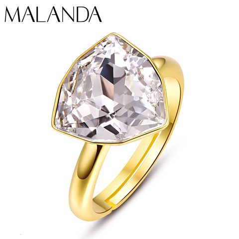 Crystals From SWAROVSKI Luxury Open Rings For Women New Fashion Elegant Female Rings Wedding Party Jewelry Accessories Girl Gift ► Photo 1/6