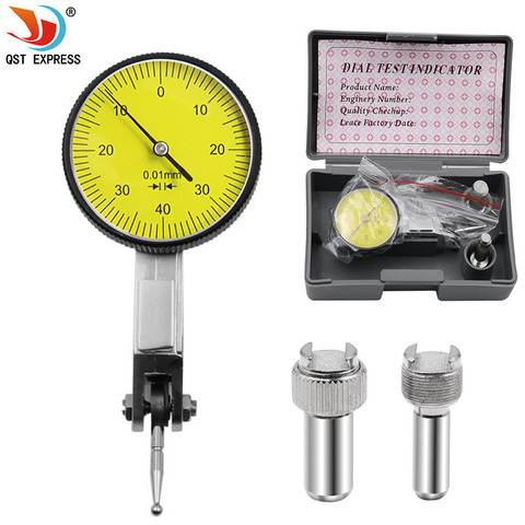 Lever indicator display analog dial lever shockproof test 0.01mm dial indicator indicator meter dial ruler tool ► Photo 1/6