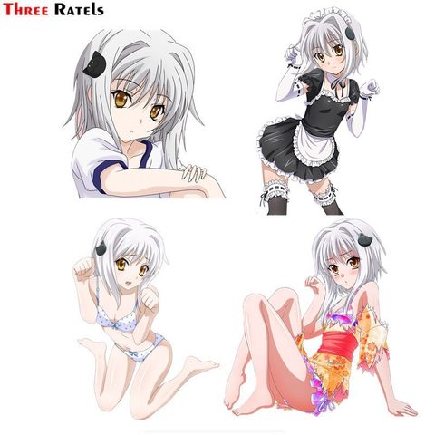 Three Ratels  FC827  High School DxD Koneko Toujou Anime girl car body sticker vinyl  road bike decal ► Photo 1/3