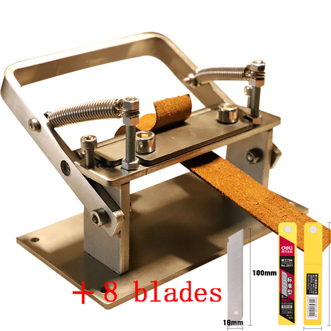 Manual 6'' Leather Skiver Machine, Handle Peeler Splitter, Diy