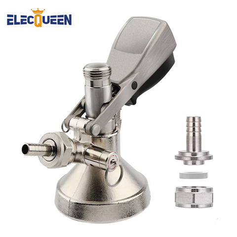 A Type/ G Type Beer Keg Coupler,Draft Beer System Keg Tap Dispenser European Standard Cornelius Keg Coupler with Quick Connector ► Photo 1/6