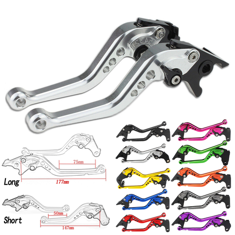 Long & Short Motorcycle CNC Adjustable Brake Clutch Levers For Honda CBR650F CB650F 2014-2022 CBR650 CB650 F CBR CB 650 CBR650R/ ► Photo 1/6