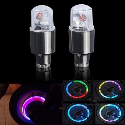 Neon LED Bike Car Motorcycle light Lamp Flash Tyre Wheel Cap Light for Car Bike Bicycle Motorcycle safety ► Photo 1/6