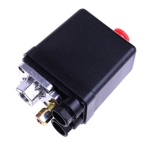 NEW HOT-Heavy Duty Air Compressor Pressure Switch Control Valve 90 PSI -120 PSI Black Wholesale ► Photo 1/5