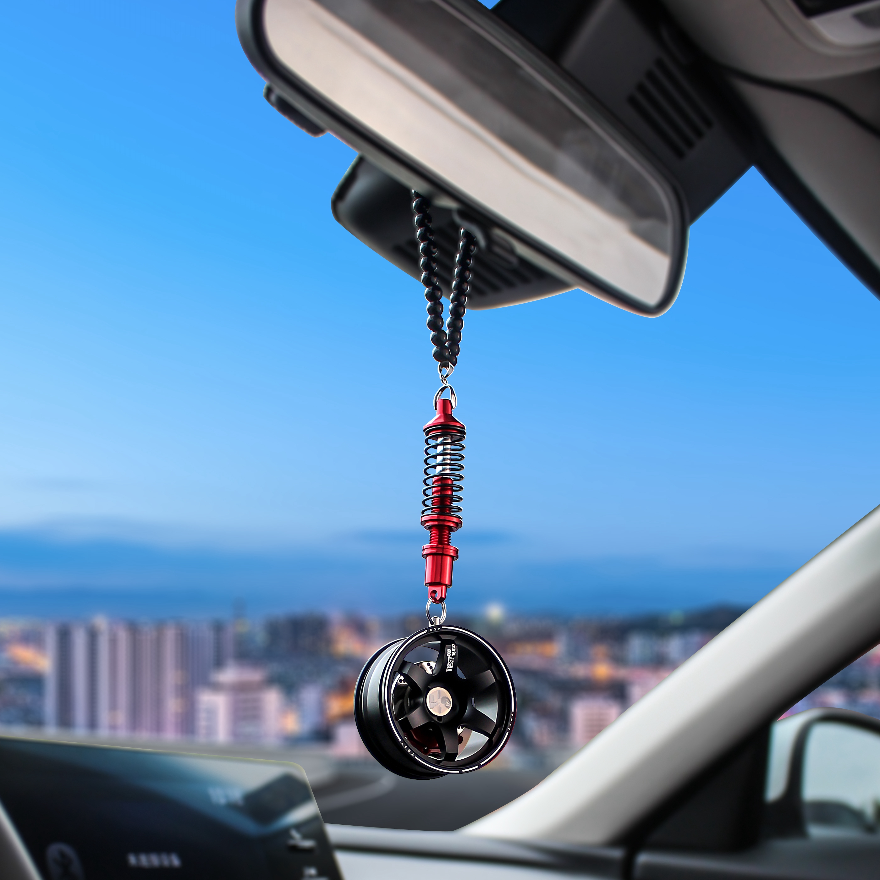 Car Pendant Rearview Mirror Decoration Hanging Horse Horseshoe Iron Russia  Home Lucky Ornaments Charms Auto Decor Accessories - Ornaments - AliExpress