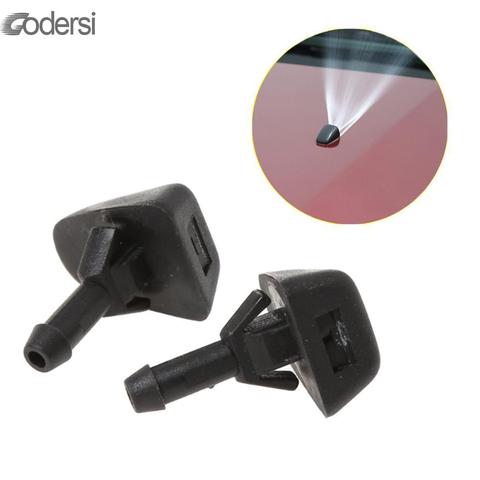 2pcs Windshield Wiper Jet Washer Nozzle For Volvo S40 S80 XC90 C70 Windscreen Washer Wipers Parts Vehicle Fan Shaped Water Spray ► Photo 1/6