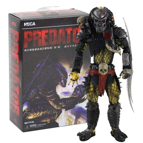 21cm The Aliens vs Predator Figure NECA Predator Concrete Jungle Ultimate P1 Jungle Hunter PVC Action Figure Toys gift ► Photo 1/6