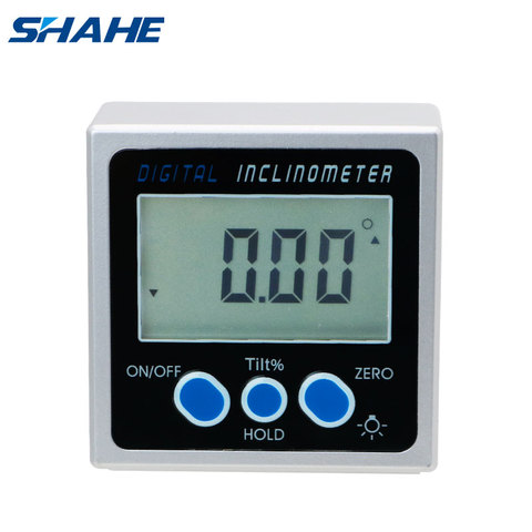 Digital Magnetic Protractor Angle Gauge Inclinometer Angle Digital Finder Levels Magnetic inclinometer digital With Backlight ► Photo 1/6