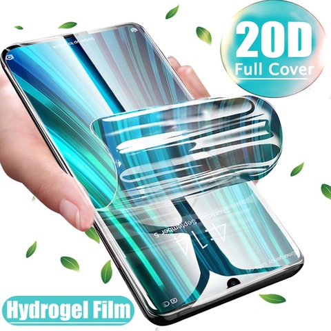 Curved Edge Full Cover For TP-Link Neffos X20 Pro Screen Protector Hydrogel Film Protective Film For Neffos C9S Max Not Glass ► Photo 1/6
