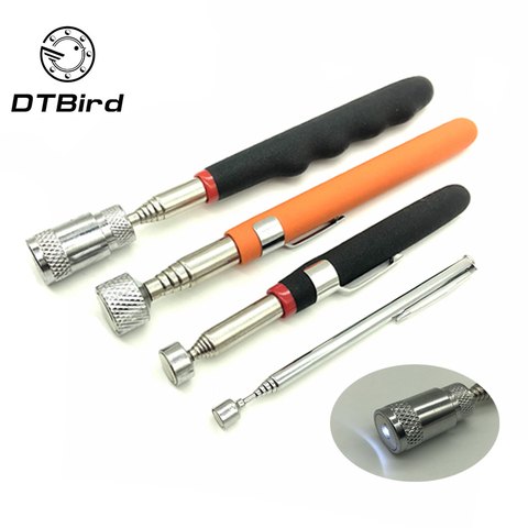 Mini portable telescopic magnetic suction rod portable tool capacity pickup nut bolt telescopic pickup rod ► Photo 1/6