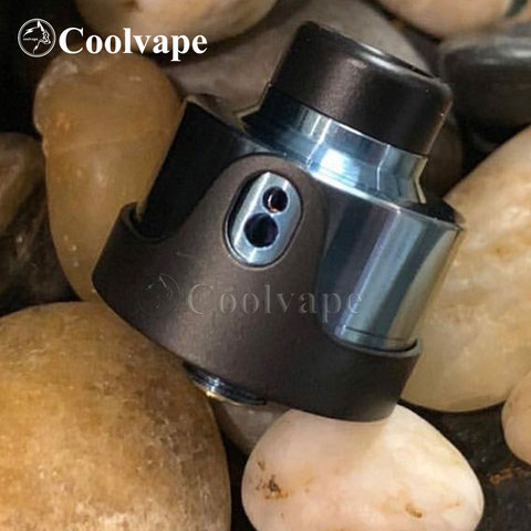 coolvape HAKU VENNA V2 rda afc beauty ring for sxk HAKU VENNA V2 rda 316ss Black ss 24mm and an inner diameter of 22mm ► Photo 1/6