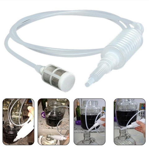 Home Kitchen Plastic Brew Syphon liquid Siphon Food Grade Alcohol Distiller Filter Tube Tool Kitchen Wine Accessories ► Photo 1/5