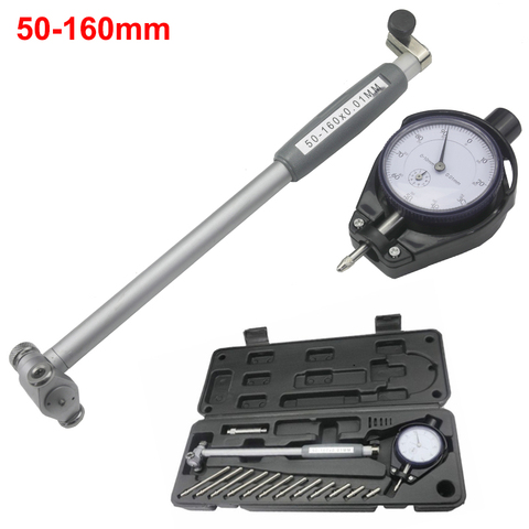 18-35 35-50 50-160mm Dial Bore Gauge Hole Diameter Measuring gauge Inside diameter Scale Cylinder volume meter Dial indicator ► Photo 1/6