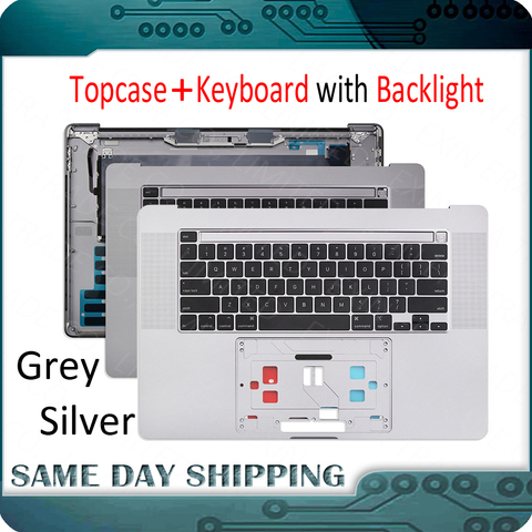 Laptop A2141 Topcase Keyboard US UK English FR French SP Spanish DE German DK Danish Italian for MacBook Pro Retina 16