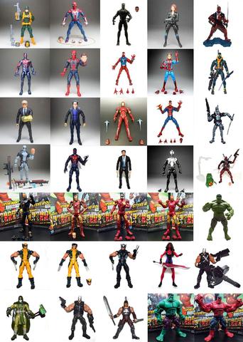 ML Legends Tony Banner Pizza Scarlet Gameverse Multiverse 2099 Spider Deadpool Hydra Action Figure Loose Collection Hot Sale ► Photo 1/1