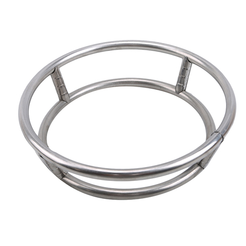 New Stainless Steel Round Shelf For Home Wok Double Insulation Anti-scald Stainless Steel Wok Rack Round Type Pot Ring Rack ► Photo 1/5