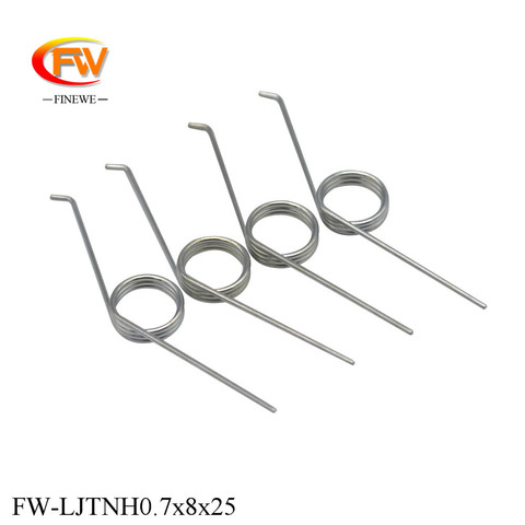 FINEWE 10pcs/Lot Garbage Can Adjustable 3 Coils Stainless Steel 304 Torsion Spring ► Photo 1/6