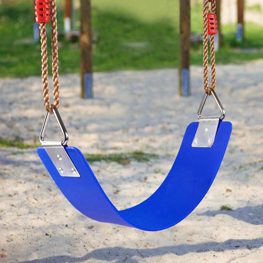 Details about   EVA Adjustable Board Swing Seat w/Rope Children Fitness Hanging Swing Chair Toy