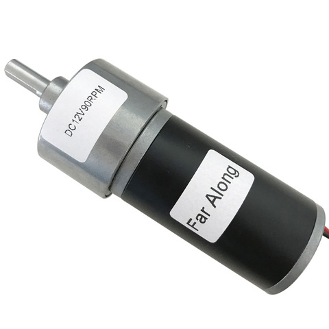 Permanent Magnet 12V 24V DC Gear Motor High Torque Electric Low RPM 4 To 1270RPM In DC Motor Adjustable Speed Reversed ► Photo 1/6