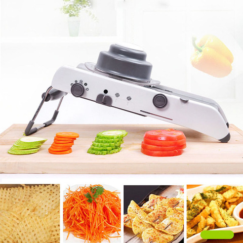 Slicer Grater Cutter Grater Stainless Steel Shredder Onion Potato Grater Adjustable Vegetables Cutter Multi-Fuctional Chopper ► Photo 1/6