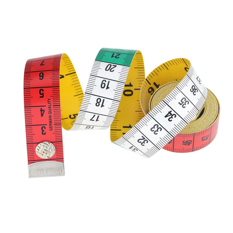 1 Roll 1.5 Meter Button Measuring Tape Tool Measuring Clothes Waist Bust Measurement Tailor'S  Sewing Tools ► Photo 1/6