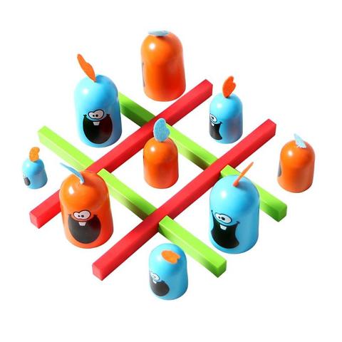 Kids Gobblet Gobblers Chess Board Game Line Up Toy Family Parent-Child Party Play Toys Children Adults Strategy Game Toys Gifts ► Photo 1/6