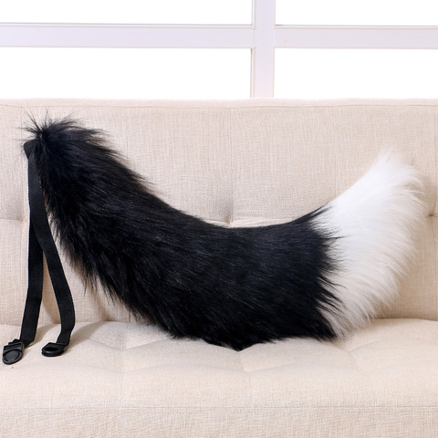 Halloween Adjustable Belt Fox Tail Cat Props Fur Tail Furry Cosplay Prop Carnival Party Christmas Xmas Tassels Anime Accessories ► Photo 1/6