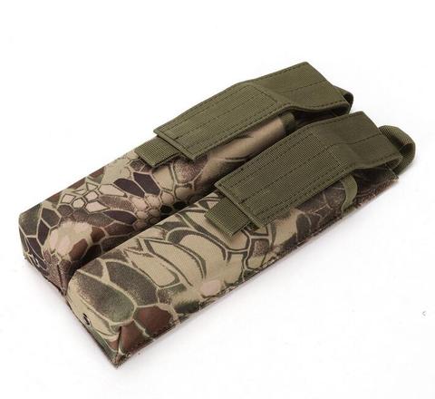 Tactical Double Magazine P90 Double Mag Pouch Holder Molle AEG Hunting Airsoft Military OD ► Photo 1/6