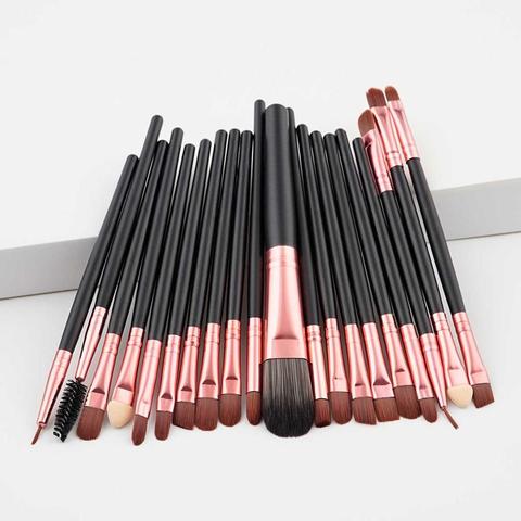 20PCSMakeup Brushes Luxury Champagne For Foundation Powder Blush Eyeshadow Concealer Lip Eye Makeup Brush кисти для макияжа ► Photo 1/6