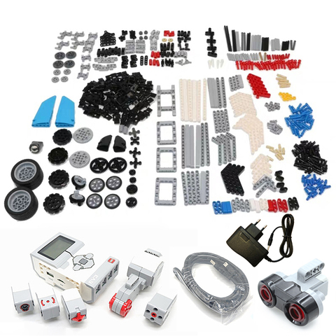 The EV3 Robots Building Blocks Model Education Set STEAM Compatible with logoes 45544 EV5 EV6 Robotics Programming  Toys Parts ► Photo 1/4