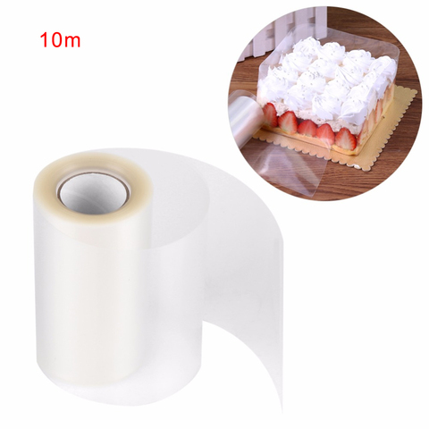 10m Mousse Cake Edge Wrap Cake Edge Wrapping Tape for Cake Collar Roll Packaging DIY Cake Decoration ► Photo 1/6