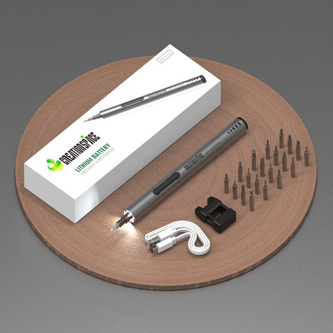 Mini Electric Screwdriver, Maintenance for Mobile Phone/ Watches/ Computer/ Glasses, Precision Bits ► Photo 1/6