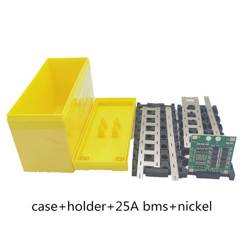 12V7Ah 8Ah10Ah12Ah Lithium Battery Case Replace Lead-Acid BMS 10A 25A Electric Sprayer Special Plastic 18650 Storage Box Holder ► Photo 1/6
