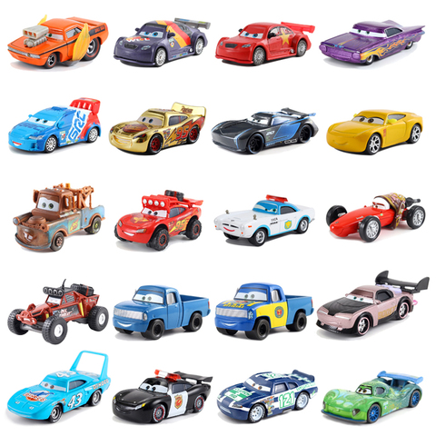 McQueen Disney Pixar Cars  Mater Lightning 1:55 Diecast Model Car Toy Kids Gift