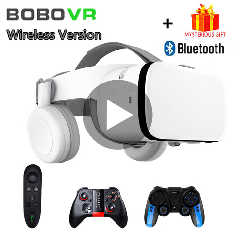Bobo VR Bobovr Z6 Helmet Bluetooth 3D Glasses Virtual Reality Headset For Smartphone Smart Phone Goggles Viar Lenses Lunette 3 D ► Photo 1/6