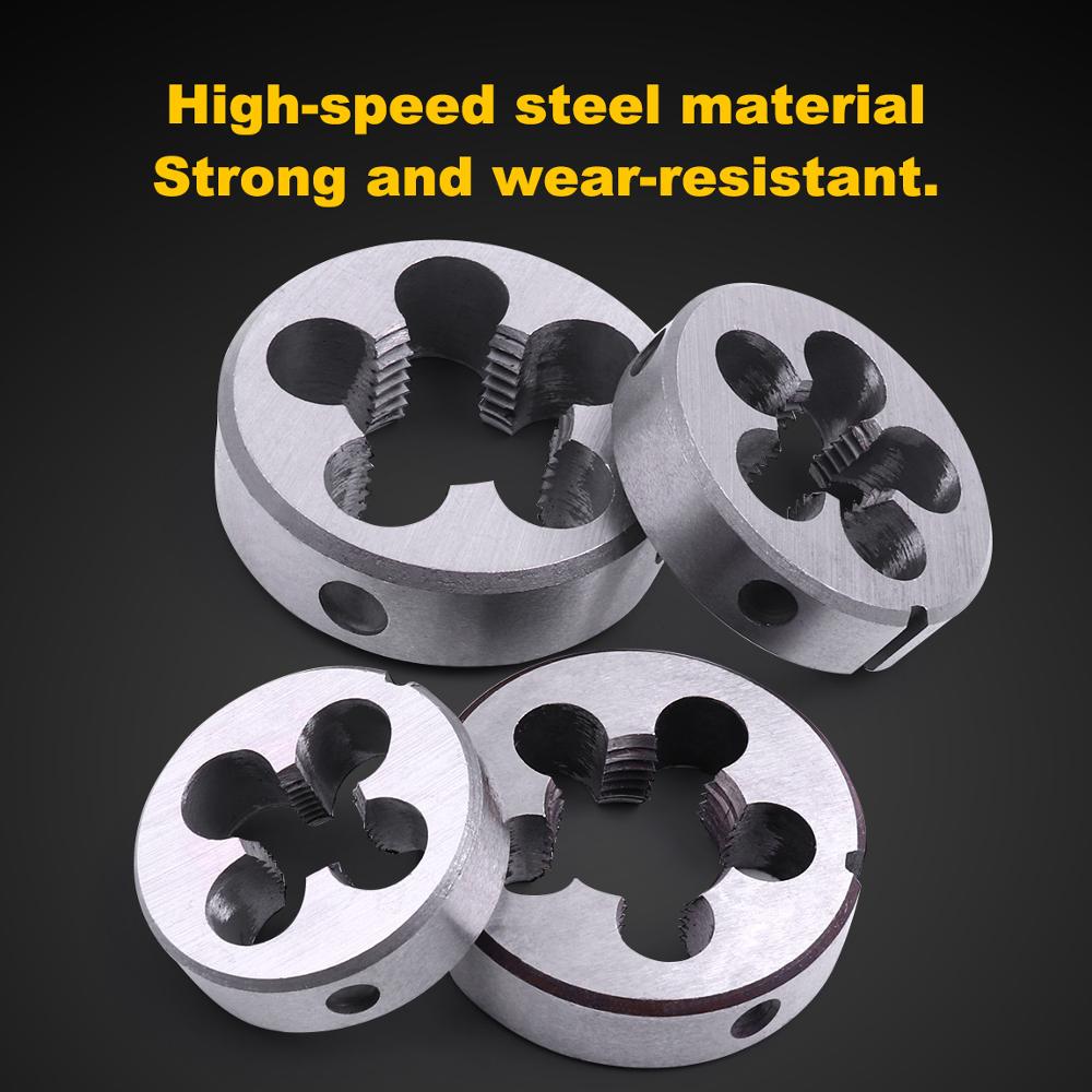 Price History Review On 4pcs Hss Hard Round Die Standrad Pipe Thread Die Inch G1 2 G1 4 G1 8 G3 8 Threading Tool For Water Pipe Thread Mold Machining Aliexpress Seller Atops